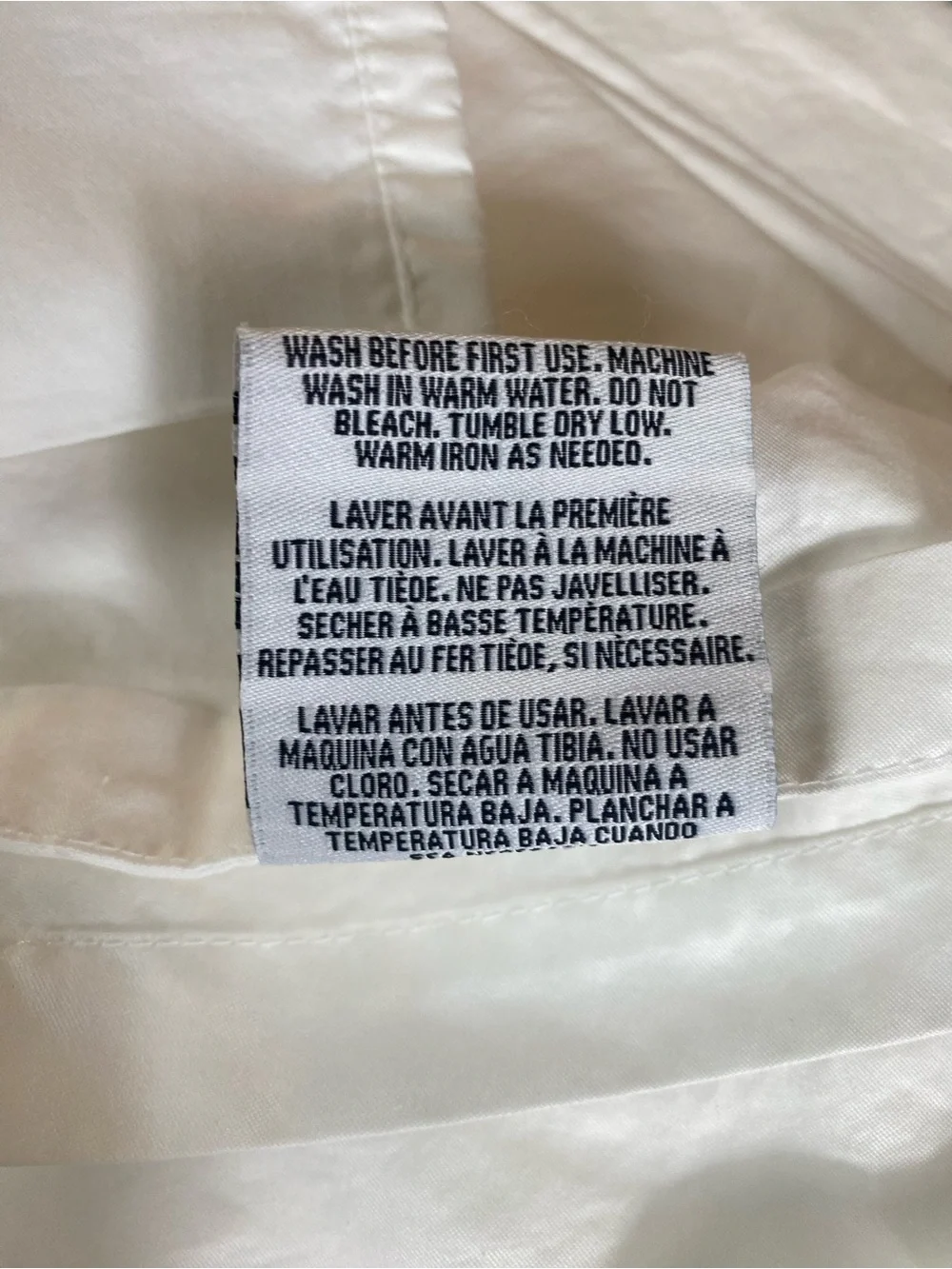 Kirkland Signature White 100% Pima cotton flat sheet Luxurious 680ct India